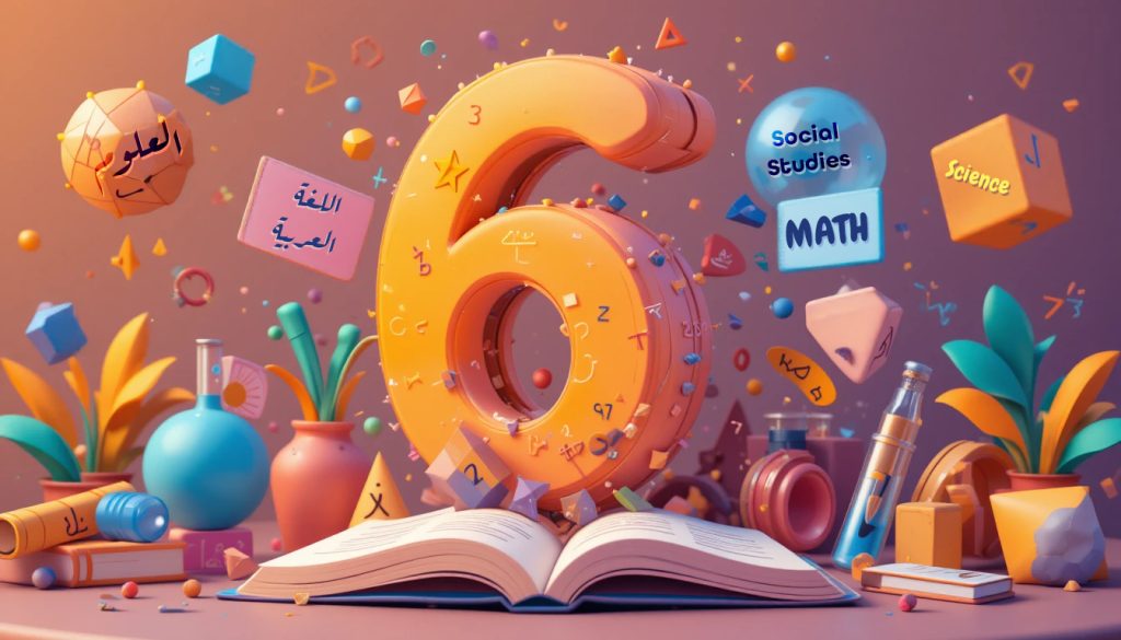 منهج الصف السادس الابتدائي