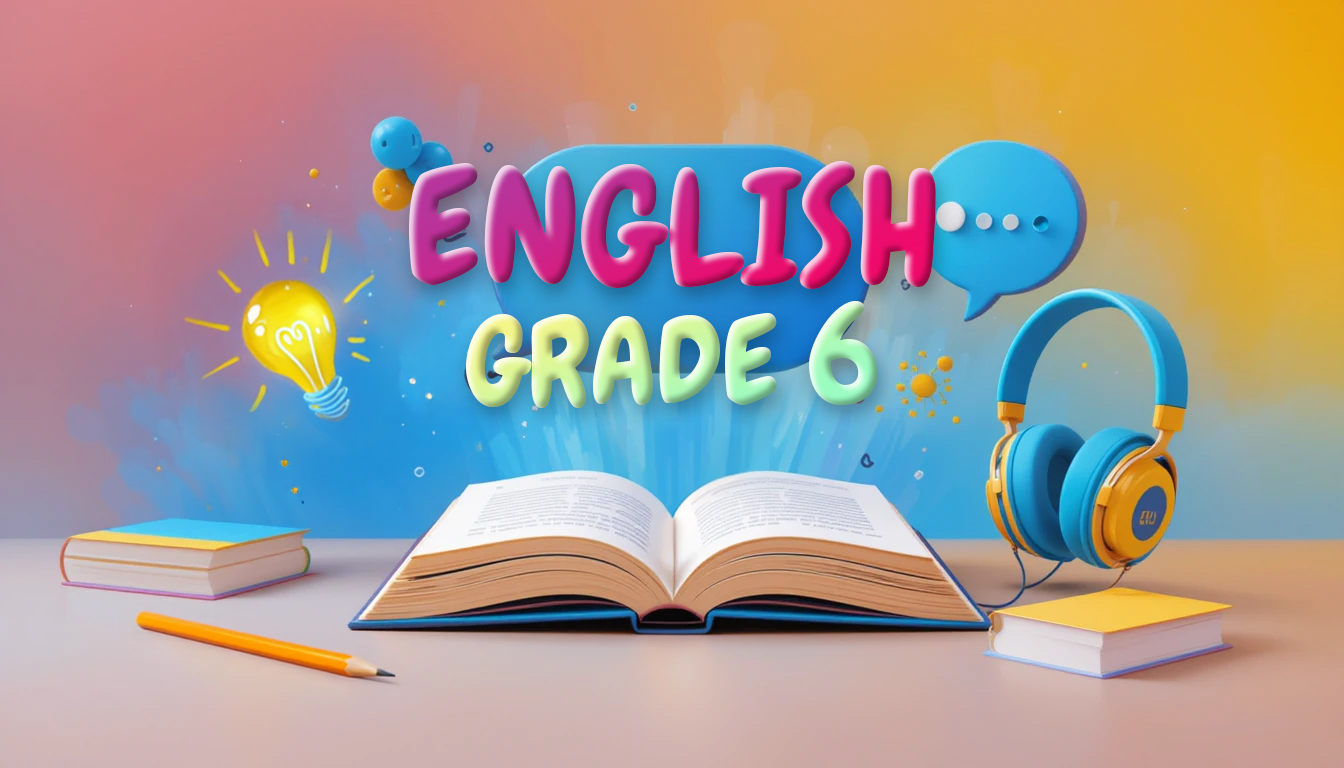 اللغة الإنجليزية للصف السادس الابتدائي