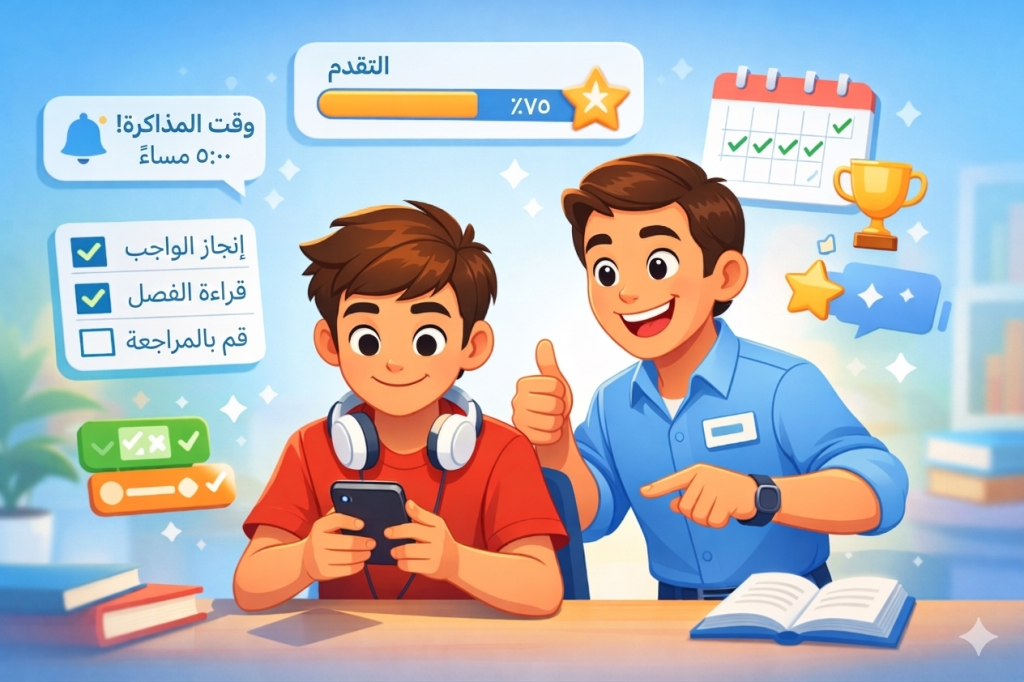 تايه وسط المنهج؟ اكتشف كيف يعيد مشرف تطبيق الأضواء رسم طريقك للتفوق